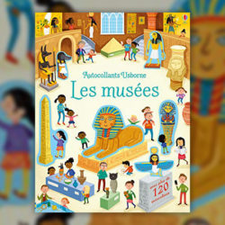 Holly-Bathie,-Les-Musees,-120-autocollants