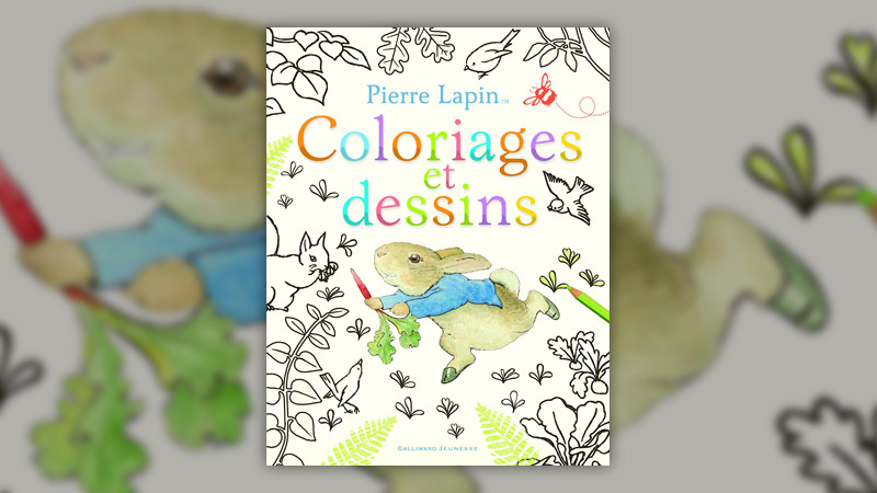 Beatrix Potter, Pierre Lapin, coloriages et dessins