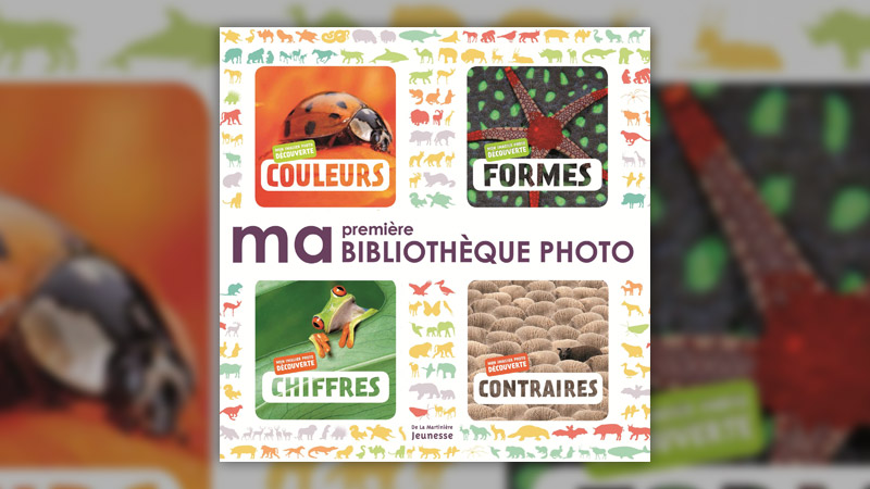 Biosphoto, Ma première bibliothèque photo, Couleurs, Formes, Chiffres, Contraires