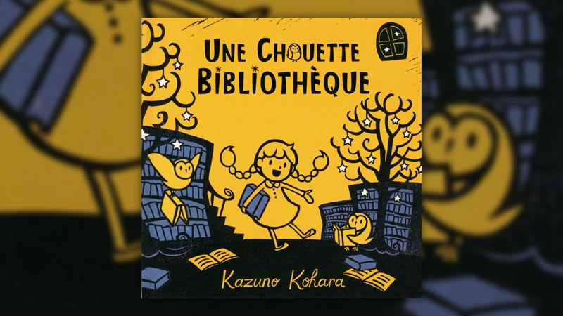 Kazuno Kohara, Une chouette bibliothèque