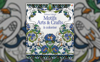 Hazel Maskell et Sveta Dorosheva, Motifs Arts & Crafts à colorier