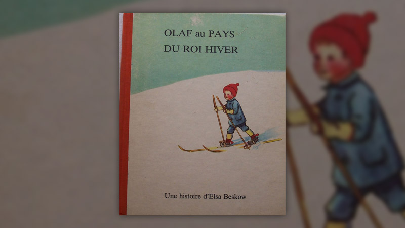 Elsa Beskow, Olaf au pays du roi Hiver