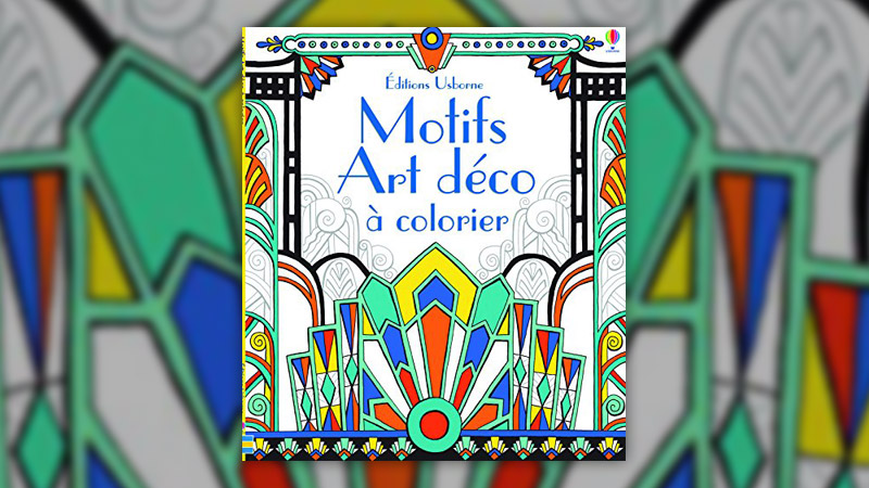 Emily Bone, Motifs Art déco à colorier