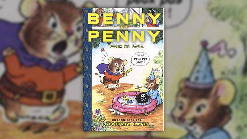 Geoffrey Hayes, Benny et Penny, Pour de faux