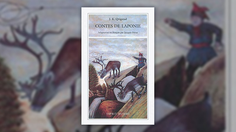 Just Knud Qvigstad, Contes de Laponie