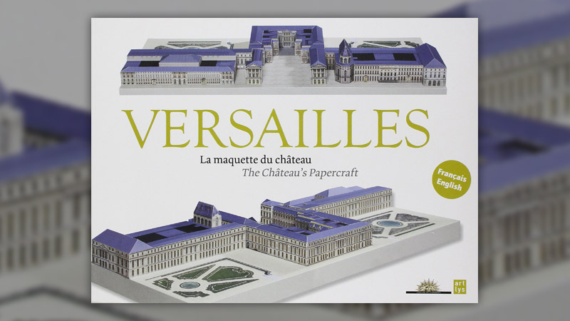 Versailles : La maquette du château