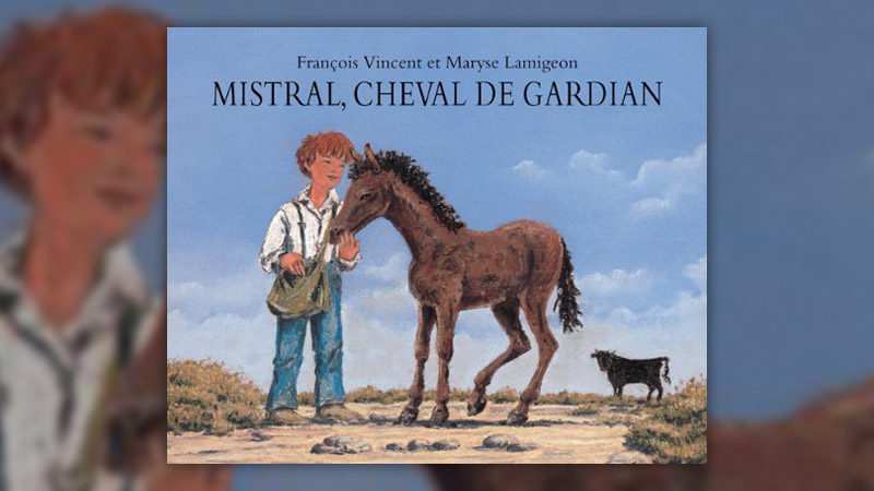 François Vincent, Mistral, cheval de gardian