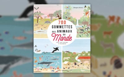 Bérangère Derenne, 700 gommettes des animaux du monde