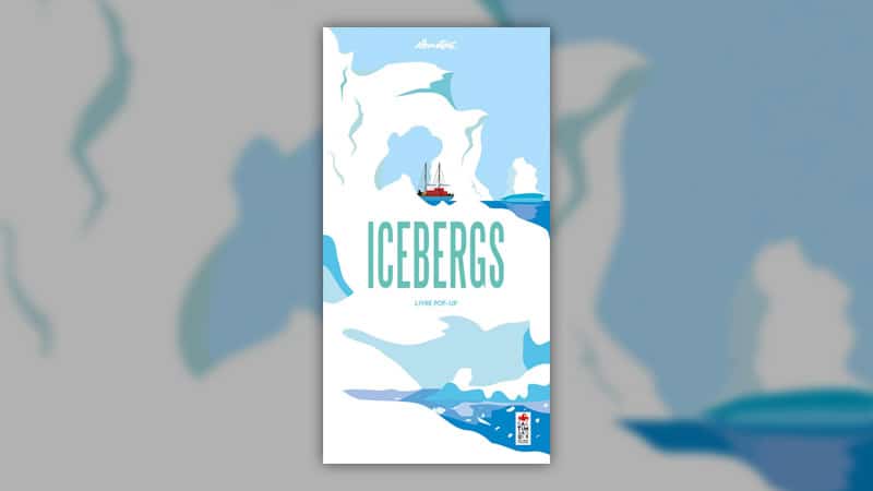 Elmodie, Icebergs – livre pop-up