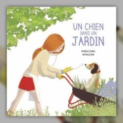 Un-chien-dans-un-jardin-